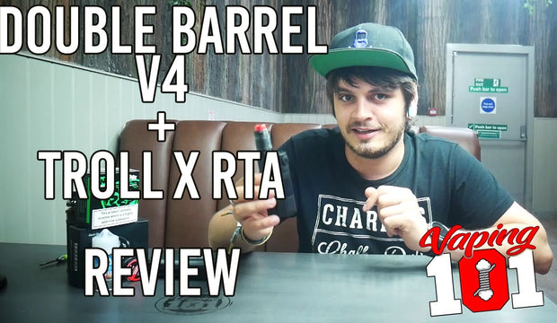 Squid Industries Double Barrel V4 + Wotofo Troll X RTA Review