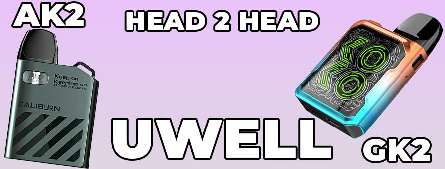 Uwell Caliburn AK2 vs GK2: Which Vape Reigns Supreme?