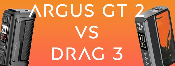 VooPoo Argus GT 2 vs Drag 3