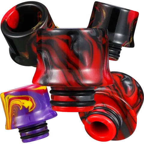 Custom 510 Resin Drip Tips for RDTL Boro Mods & Tanks Custom 510 Resin Drip Tips for RDTL Boro Mods & Tanks