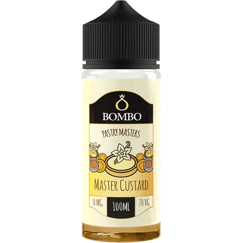 Bombo Pastry Masters 100ml Shortfill E-Liquid Master Custard
