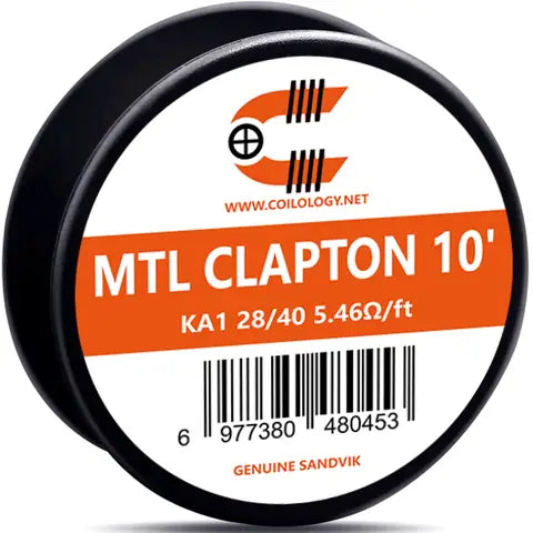 Coilology Sandvik MTL Prebuilt Wires: KA1, Ni80, SS316L