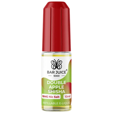 Bar Juice 5000 Double Apple Shisha Nic Salt 10mg