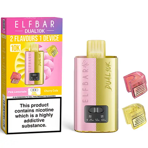 Elf Bar Dual 10k Prefilled Vape Pod Kit Fizzy Edition