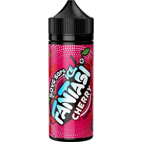 Fantasi 50/50 100ml Shortfill E-Liquid Cherry Ice