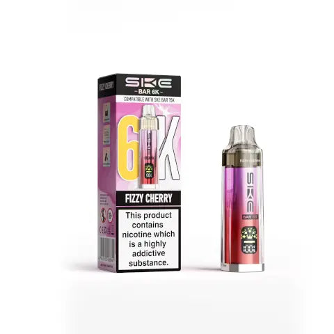 SKE Bar 6K Prefilled Pod Kit Fizzy Cherry