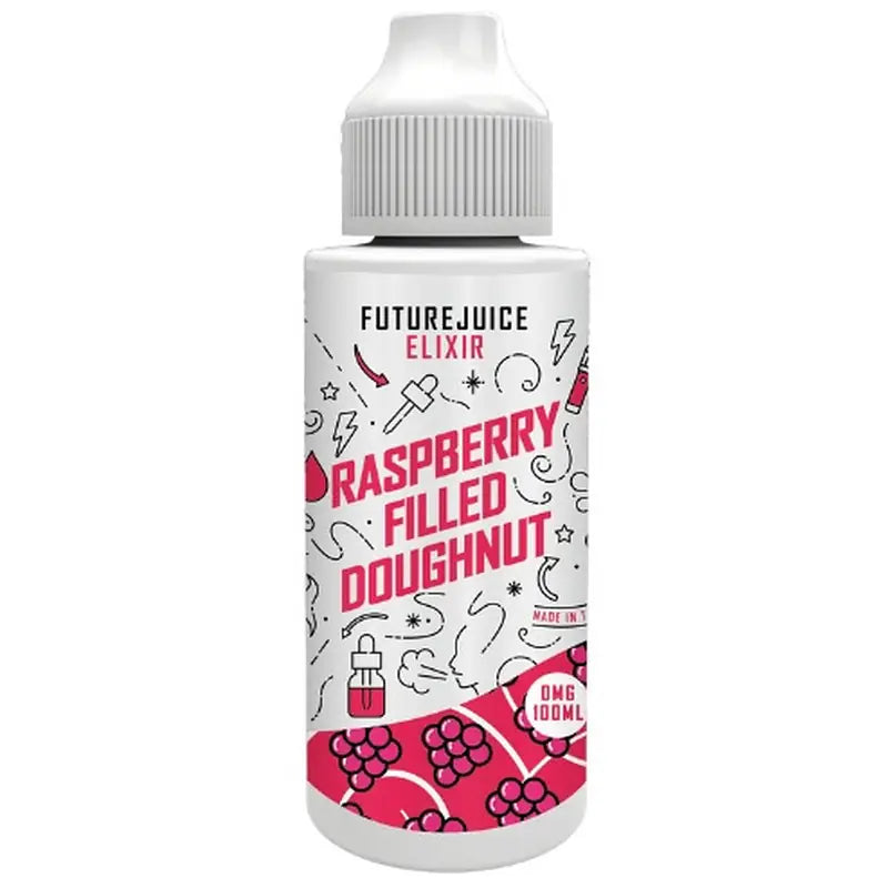Future Juice Elixir Raspberry Jam Doughnut 100ml Shortfill