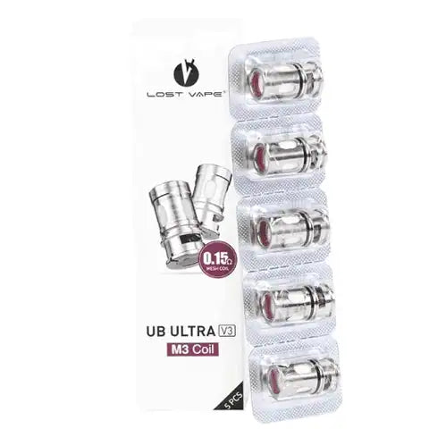 Lost Vape UB Ultra Coils: 0.15/0.20/0.30 Ohm Replacement Coils Lost Vape UB Ultra Coils: 0.15/0.20/0.30 Ohm Replacement Coils