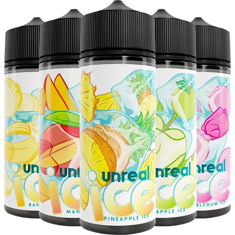 Unreal Ice 100ml Shortfill Vape Juice