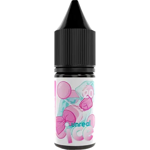 Unreal Ice Nic Salt E-Liquids Bubblegum Ice
