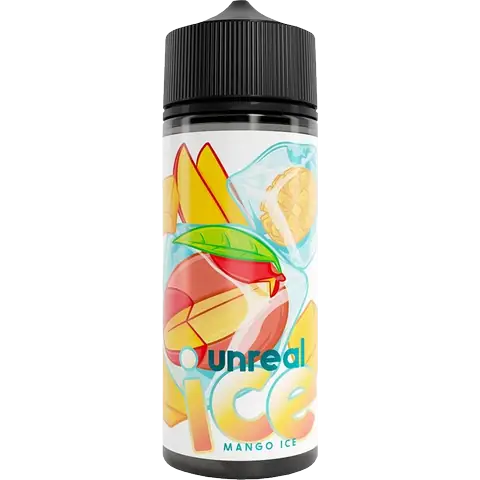 Unreal Ice 100ml Shortfill Vape Juice Mango Ice