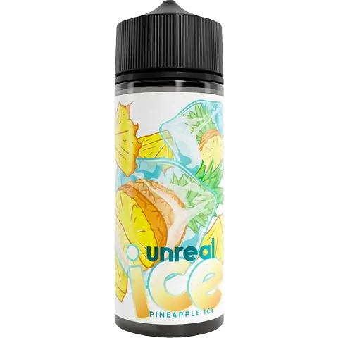 Unreal Ice 100ml Shortfill Vape Juice Pineapple Ice