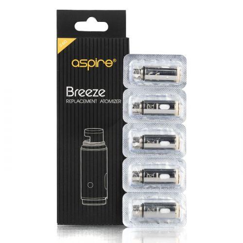 Aspire Breeze Coil x5 0.6 On White Background