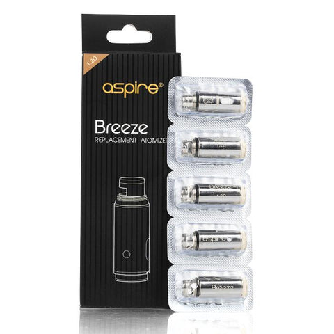 Aspire Breeze Coil x5 1.2 On White Background
