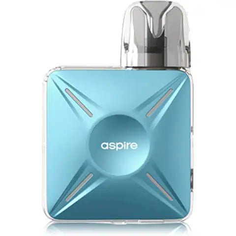 Aspire Cyber X Pod Kit Frost Blue On White Background