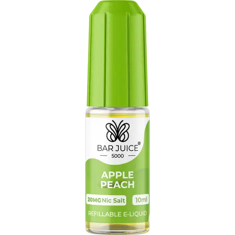 Bar Juice 5000 Nic Salt E-Liquids Apple Peach