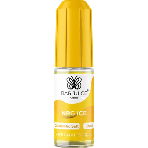 Bar Juice 5000 Nic Salt E-Liquids NRG ice