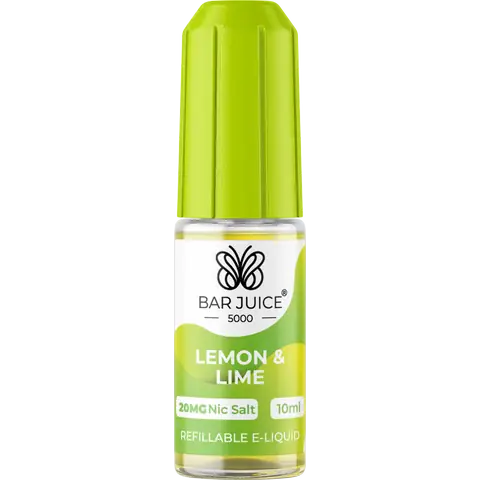 Bar Juice 5000 Nic Salt E-Liquids Lemon and Lime