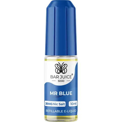 Bar Juice 5000 Nic Salt E-Liquids Mr Blue