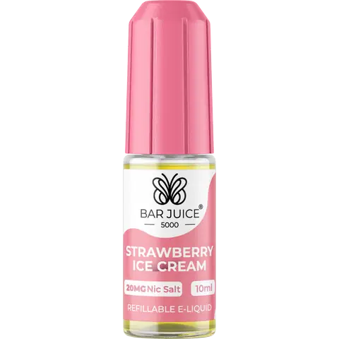 Bar Juice 5000 Nic Salt E-Liquids Strawberry Ice Cream
