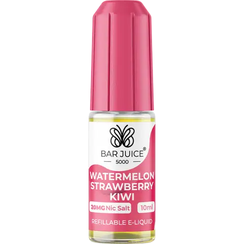 Bar Juice 5000 Nic Salt E-Liquids Watermelon Strawberry Kiwi