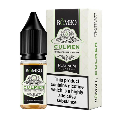 Bombo Platinum Tobaccos Culmen 10ml Nic Salt 10mg