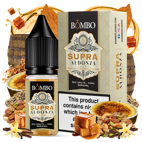 Bombo Platinum Tobaccos Supra Aldonza Reserve 10ml Nic Salt