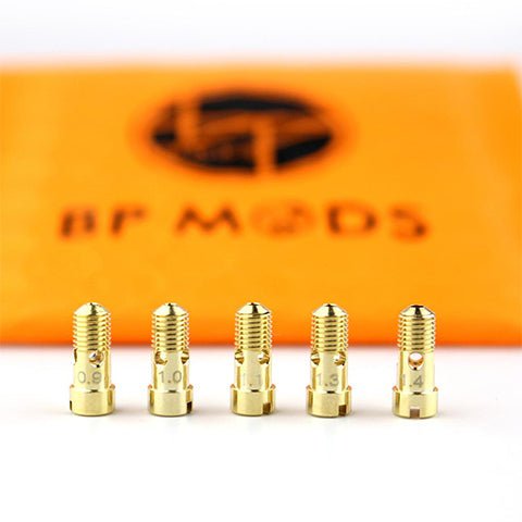 BP MODS Pioneer RTA Air Pin Set 5pcs On White Background