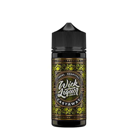 Wick Liquor 100ml Shortfill E-Liquid Castaway