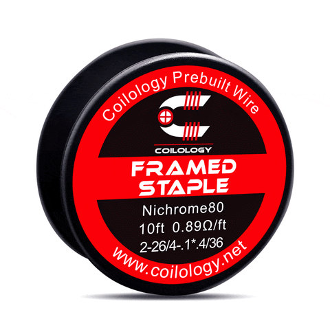 Coilology Performance DIY Resistance Wire Framed Staple 2-28 4-.1*.3 36 ni80