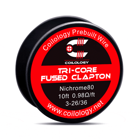 Coilology Performance DIY Resistance Wire Tri-Core Fused Clapton 3-26 36 ni80