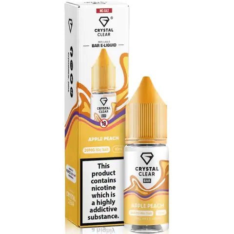 Crystal Clear Nic Salts 10ml - Bar-Inspired Vape Juice, 10mg & 20mg Crystal Clear Nic Salts 10ml - Bar-Inspired Vape Juice, 10mg & 20mg