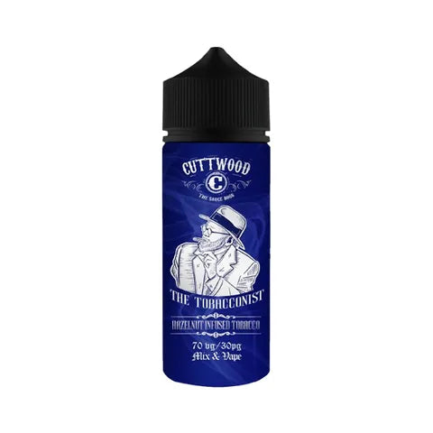 Cuttwood - The Tobacconist 100ml Shortfills Hazelnut Infused Tobacco