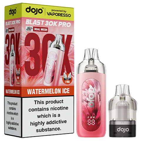 Vaporesso Dojo Blast 30k Vape Kit Watermelon Ice