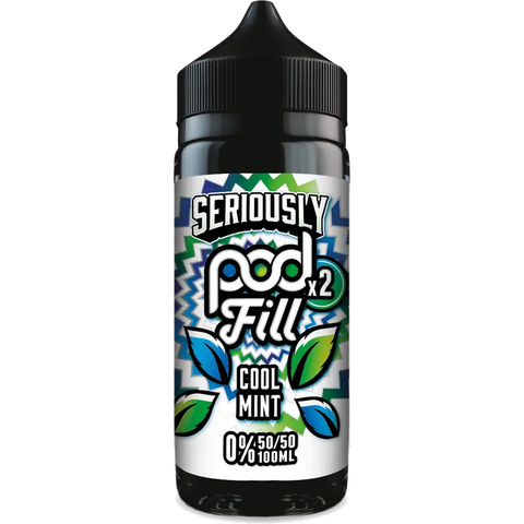 Doozy Seriously Pod Fill X2 Cool Mint 100ml Shortfill Default Title