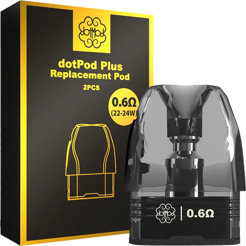 Dotmod Dotpod Plus Replacement Pods 0.6ohm