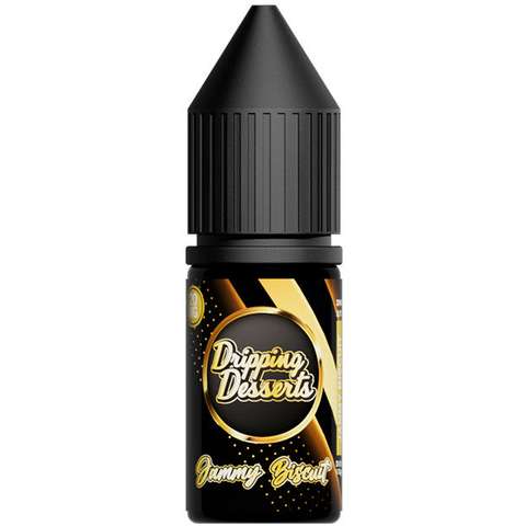 Dripping Desserts Nic Salt E-Liquids Jammy Biscuit