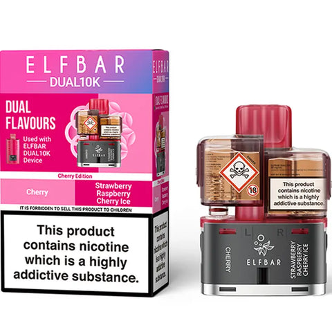 Elf Bar Dual 10k Replacement Pods Cherry Edition