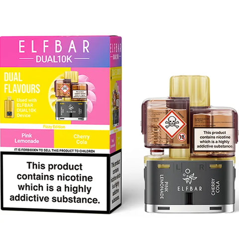 Elf Bar Dual 10k Replacement Pods Fizzy Edition