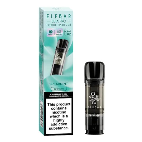 Elf Bar Elfa Pro Pre-filled Pods 20mg Spearmint