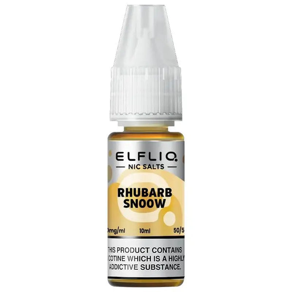 Elf Bar Elfliq Nic Salts 10ml Rhubarb Snoow