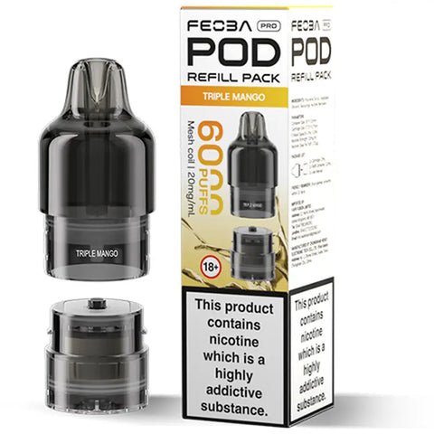 Feobo Pro Replacement Pods Triple Mango
