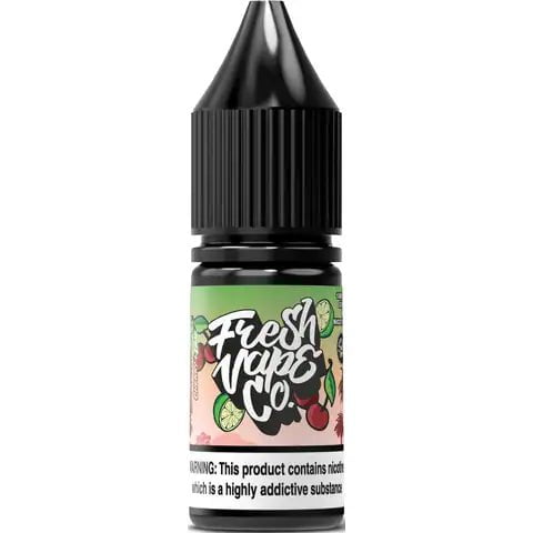 Fresh Vape Co 10ml Nic Salts 10mg / Downtown Central On White Background