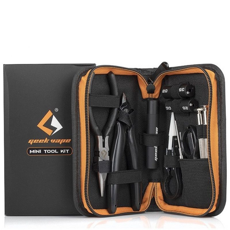 Geek Vape DIY Mini Tool Kit V2 | 7 Essential Coil Tools Geek Vape DIY Mini Tool Kit V2 | 7 Essential Coil Tools