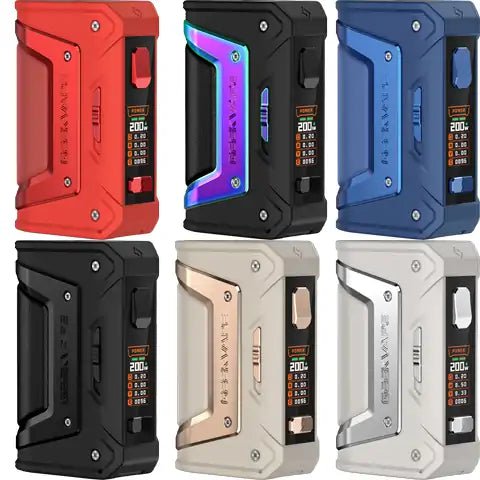 GeekVape L200 Classic Mod | Durable IP68, Dual 21700 GeekVape L200 Classic Mod | Durable IP68, Dual 21700