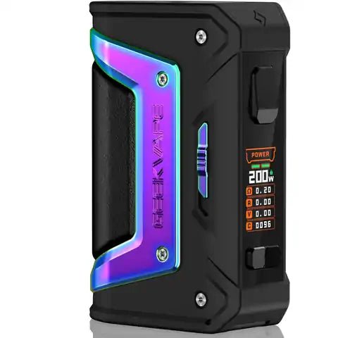 GeekVape L200 Classic 200w Mod Rainbow On White Background