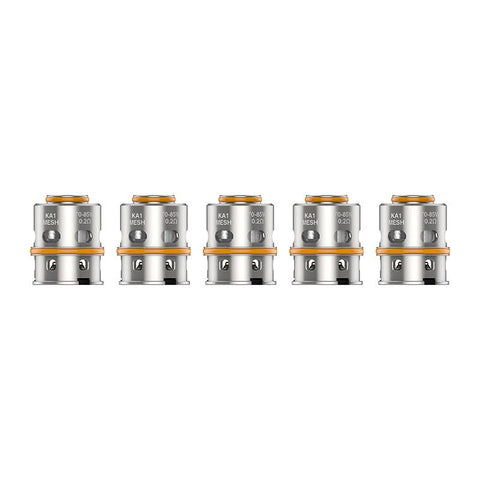 GeekVape M Series Coil 5pcs M0.2 ohm On White Background