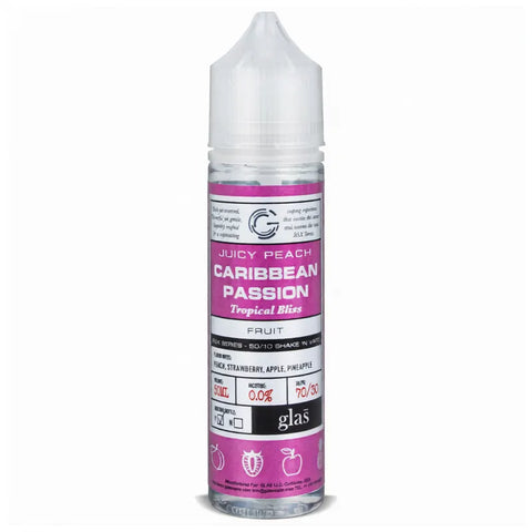 Glas Basix 50ml Shortfill E-Liquid Caribbean Passion