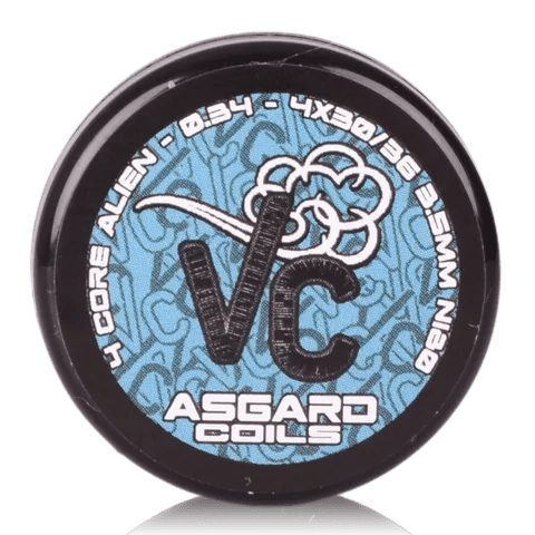 Handmade Coils By Vaperz Cloud Asgard On White Background
