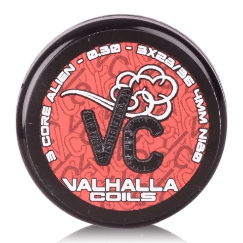 Handmade Coils By Vaperz Cloud Valhalla On White Background